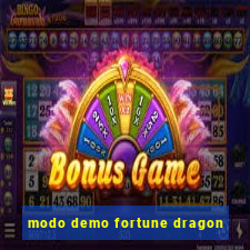 modo demo fortune dragon